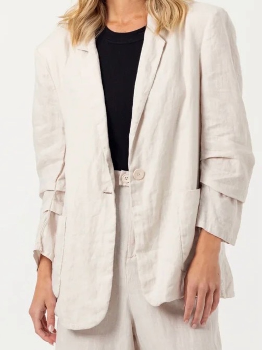 Sundays Linen Blazer